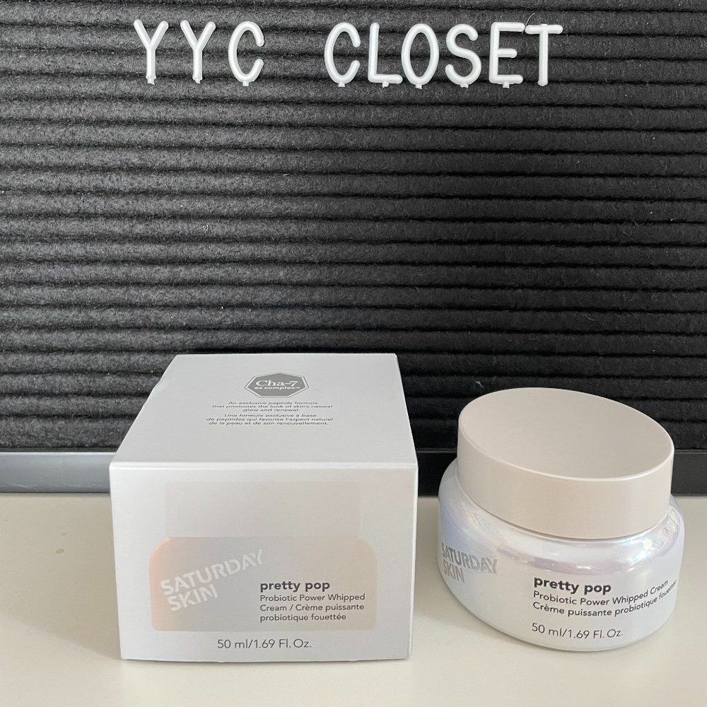 ✨CLOSET CLEAR OUT ✨Saturday Skin - Pretty Pop Probiotic Power Whipped Cream